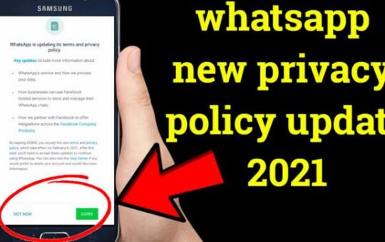 Whatsapp privacy policy