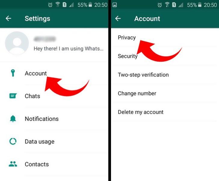 whatsapp tricks : Becoming invisible in WhatsApp