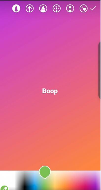 Fill the Background With a Custom Color in instagram