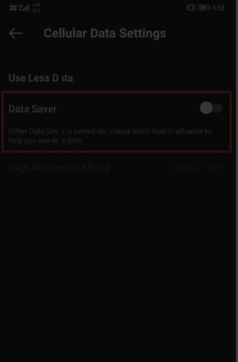 Save Mobile Data While Watching Reels