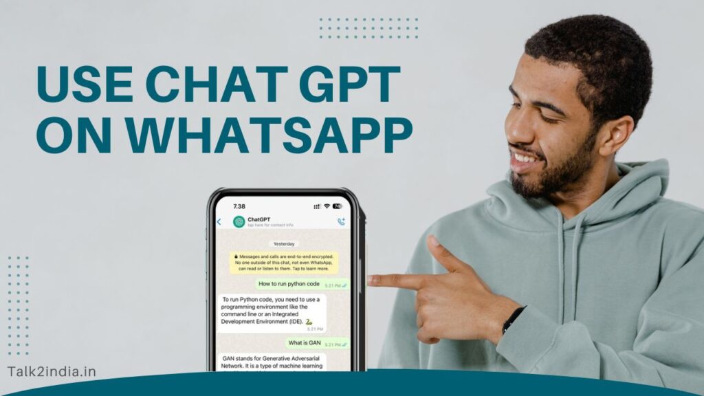 Use Chat GPT on WhatsApp