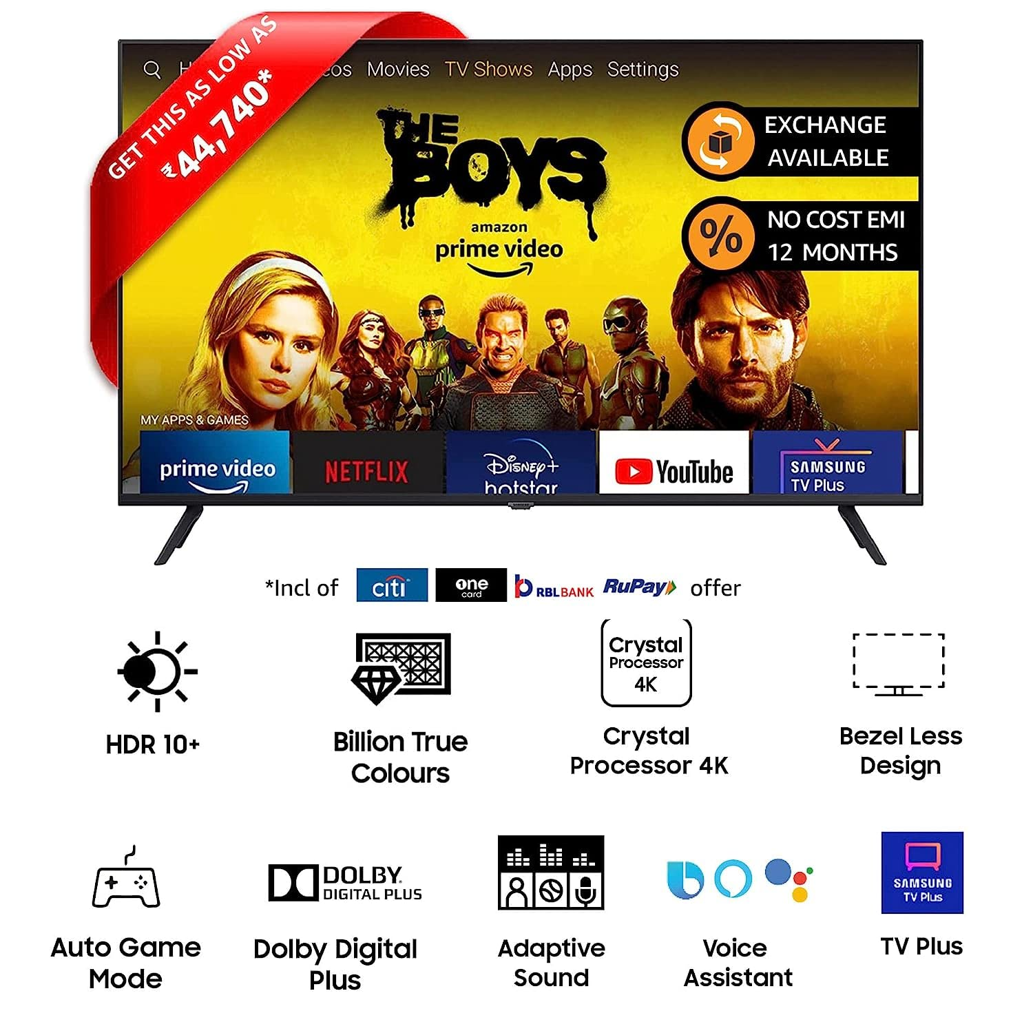 Best Value for Money 55 Inch TV Under 50000 RS Talk2india