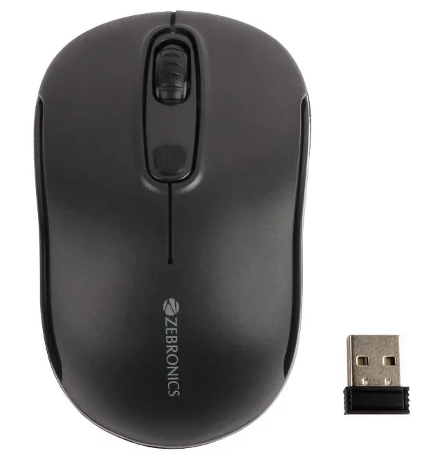 ZEBRONICS Zeb-Dash Plus 2.4GHz High Precision Wireless Mouse