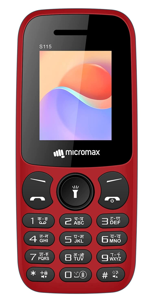 Micromax S115 RED+Black
