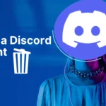 Delete a Discord account