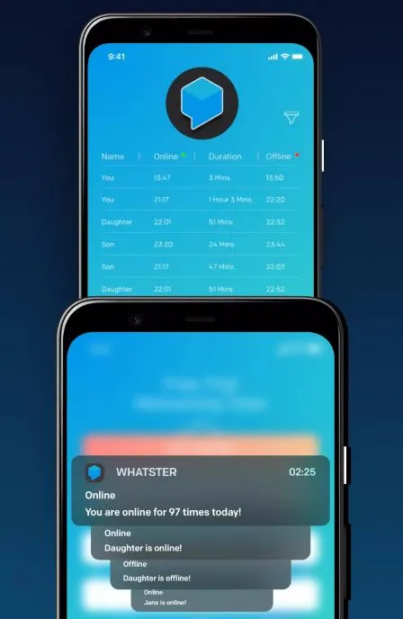 Whatster Screen Time Tracker