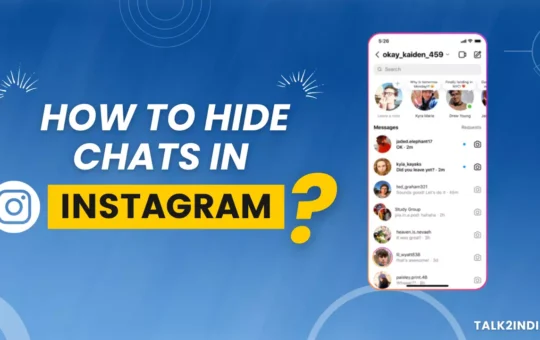 How To Hide Chats In Instagram