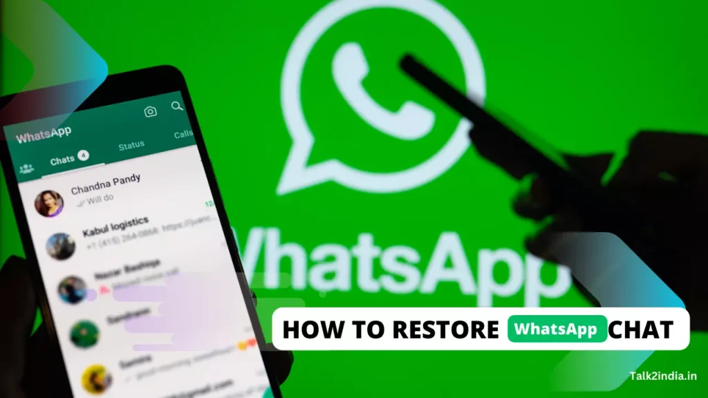 How To Restore whatsapp Chat