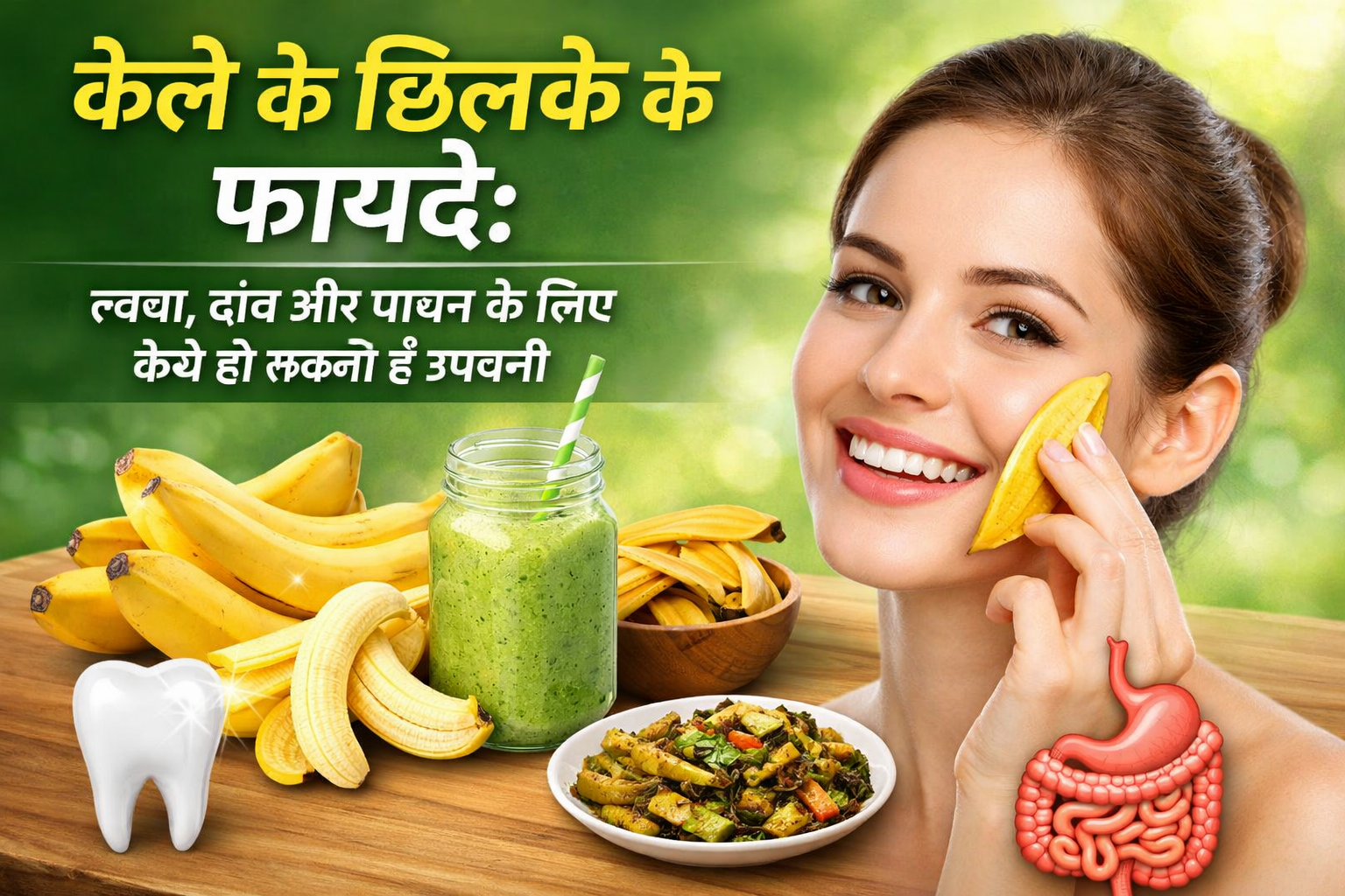 केले के छिलके के फायदे