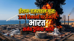 ईरान-इज़राइल युद्ध ने लिया खतरनाक मोड़: ऊर्जा ठिकानों पर हमले, भारत पर पड़ सकता है बड़ा असर