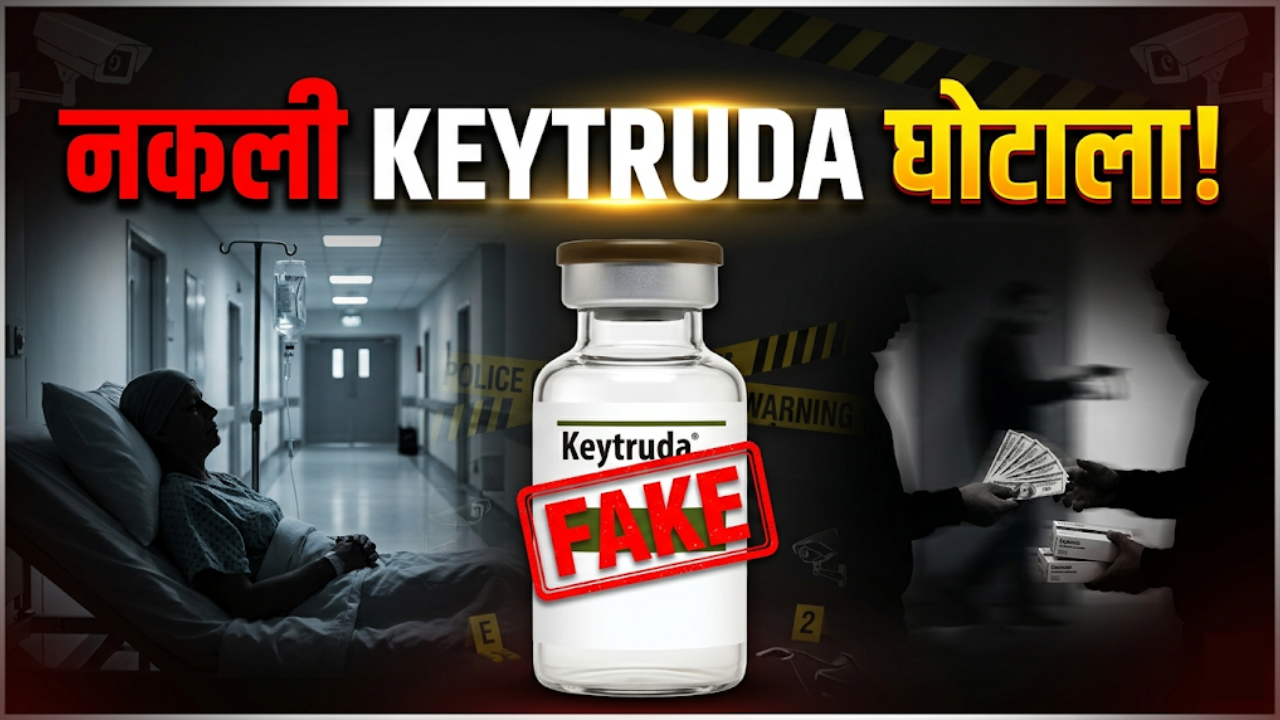 Counterfeit Keytruda vials seized in India during investigation into fake cancer drug racket