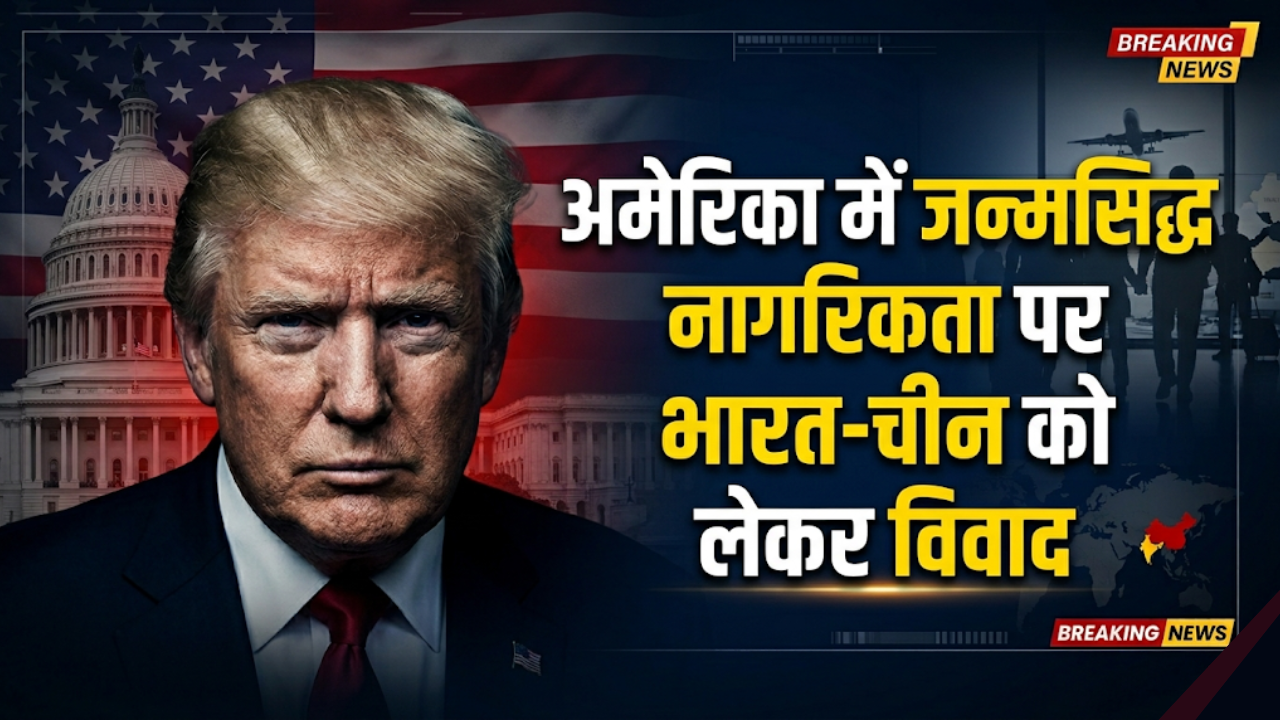 US President Donald Trump discussing birthright citizenship controversy and immigration policy